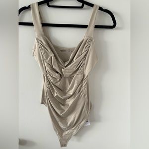 Abercrombie Sleek Seamless Fabric Sweetheart Bodysuit